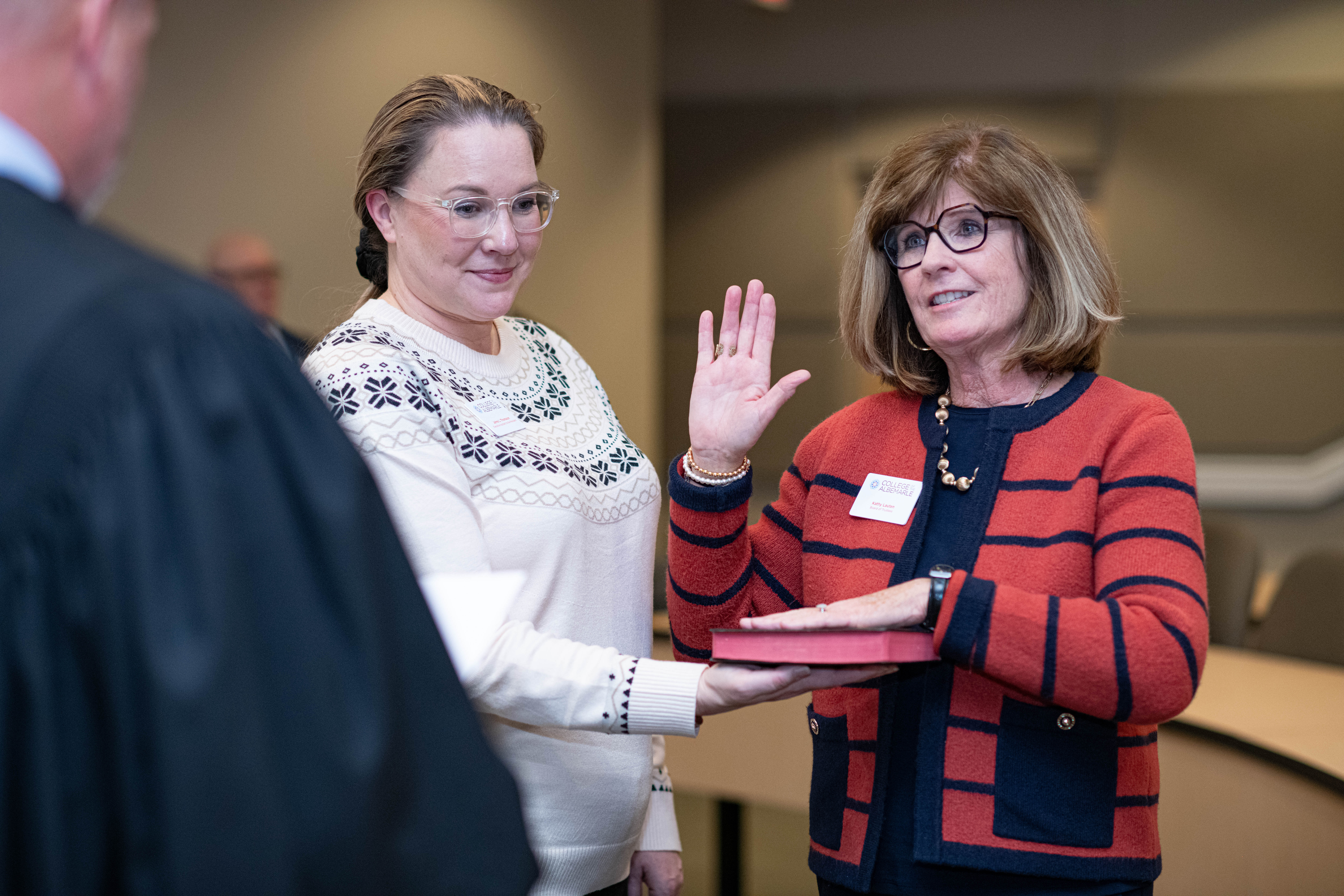 Board of Trustee Member Swearing-In
