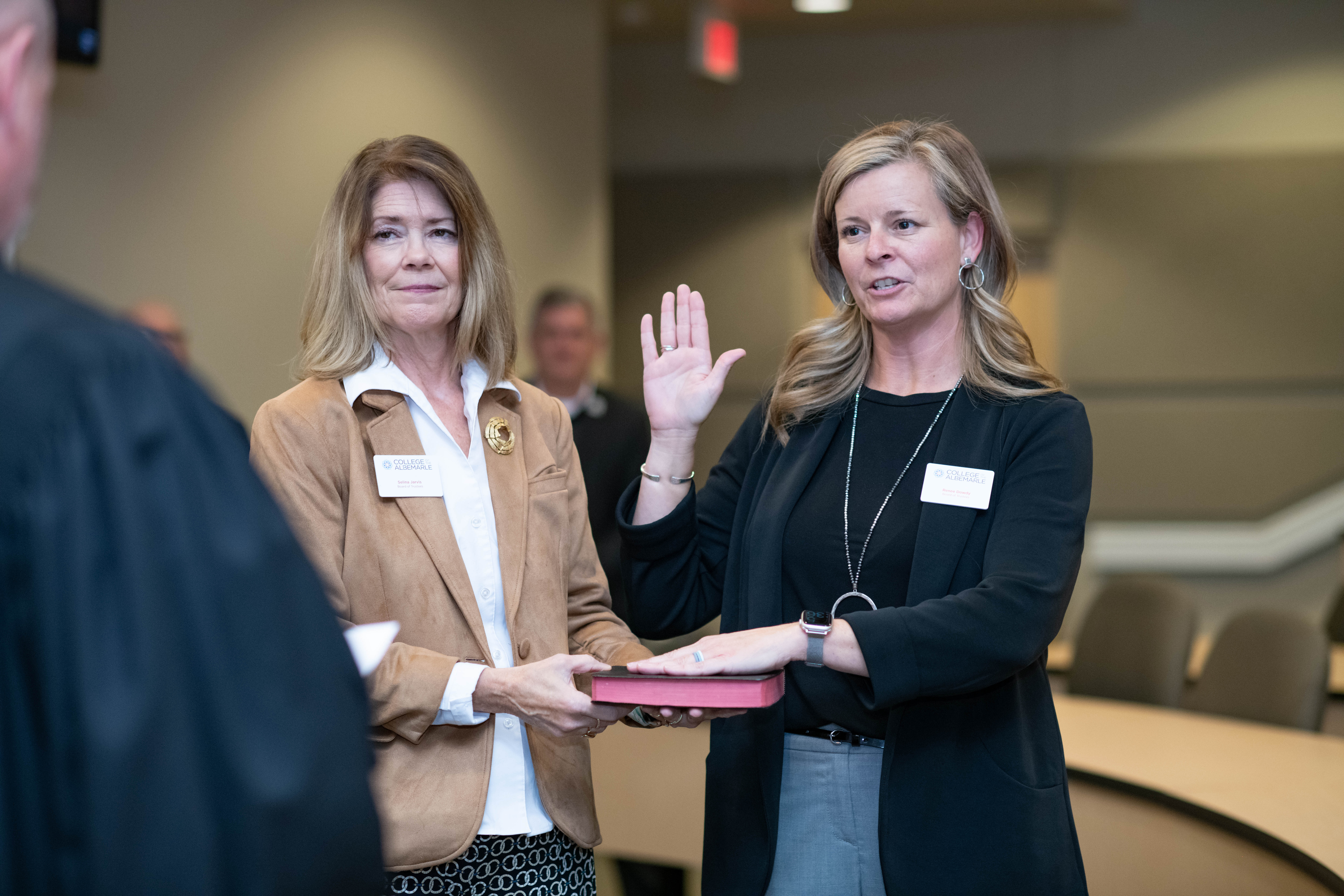 Board of Trustee Member Swearing-In