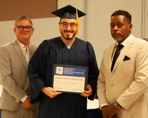 Andrew Weckesser from PCI Graduation 2026