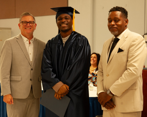 Darius Jackson from PCI 2026 Graduation
