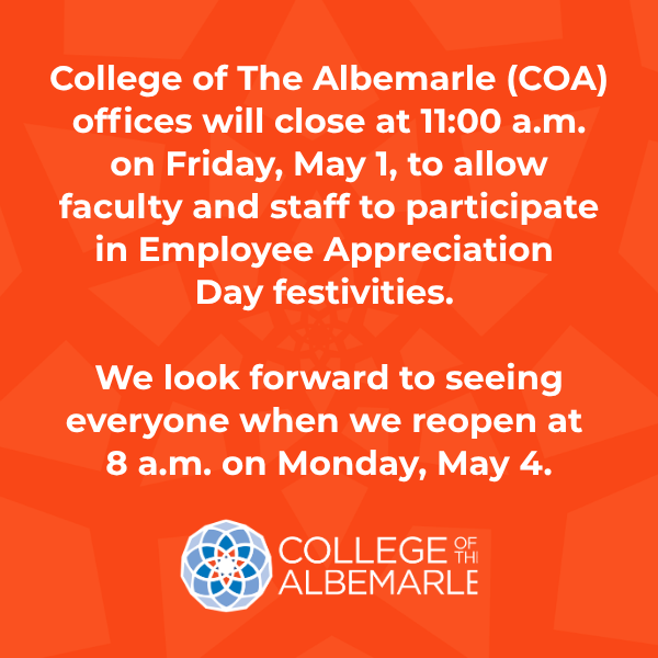 Employee Appreciation Day Closure Notice