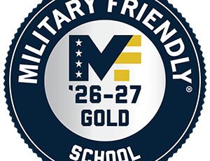 Military Friendly School badge for 2026-2027