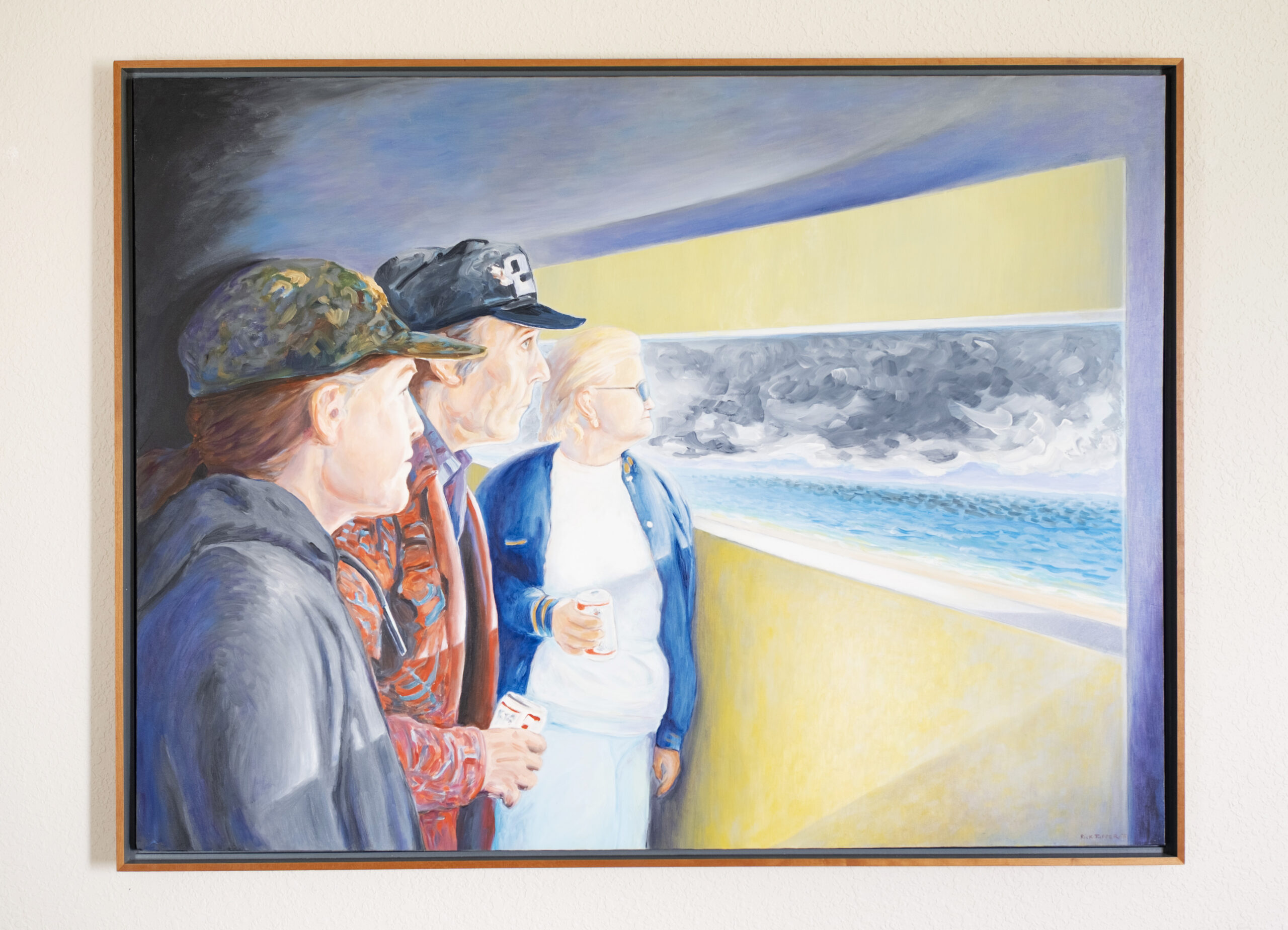 The Storm Watchers – Acrylic On Canvas, 36 x 48